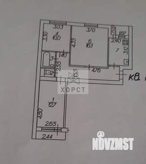 3-к квартира, вторичка, 65м2, 3/10 этаж