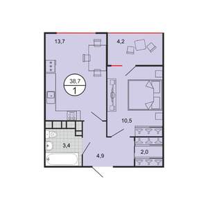 Фото квартиры на продажу (1)