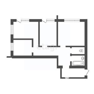 3-к квартира, вторичка, 78м2, 12/16 этаж