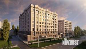 1-к квартира, строящийся дом, 56м2, 3/8 этаж