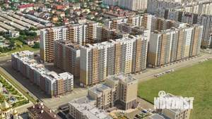 1-к квартира, строящийся дом, 45м2, 15/15 этаж