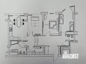 3-к квартира, сданный дом, 100м2, 14/16 этаж