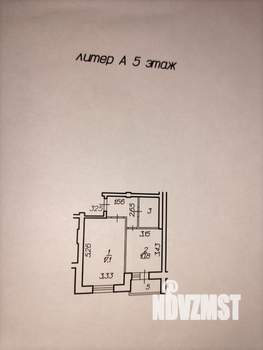 1-к квартира, вторичка, 40м2, 5/10 этаж