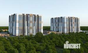 2-к квартира, строящийся дом, 59м2, 12/16 этаж