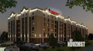 2-к квартира, строящийся дом, 60м2, 2/5 этаж