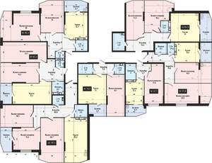 1-к квартира, вторичка, 56м2, 8/9 этаж