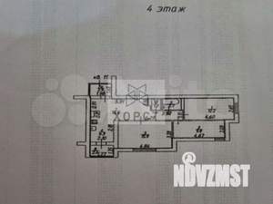 3-к квартира, вторичка, 73м2, 4/14 этаж