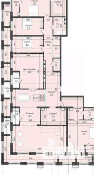 5-к квартира, вторичка, 294м2, 24/25 этаж