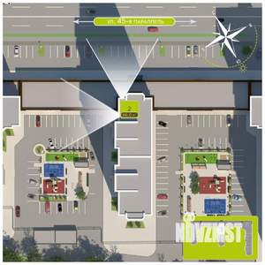 2-к квартира, вторичка, 66м2, 9/19 этаж