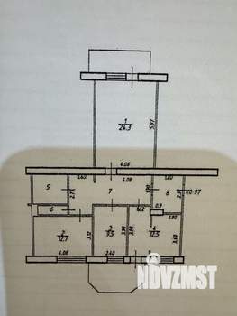 3-к квартира, вторичка, 92м2, 3/10 этаж