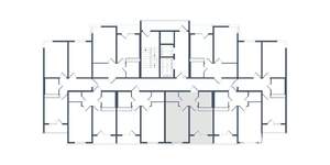 1-к квартира, вторичка, 41м2, 7/20 этаж
