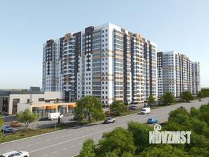 2-к квартира, вторичка, 55м2, 1/16 этаж
