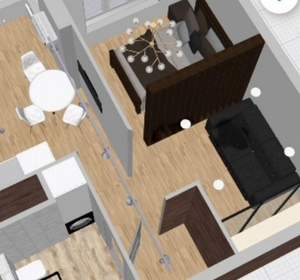 1-к квартира, вторичка, 39м2, 12/23 этаж