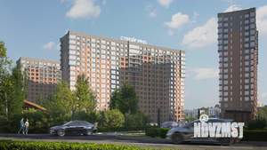 2-к квартира, строящийся дом, 65м2, 2/6 этаж