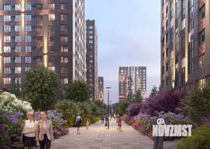2-к квартира, строящийся дом, 64м2, 16/25 этаж