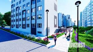1-к квартира, строящийся дом, 38м2, 7/9 этаж