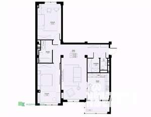 2-к квартира, вторичка, 97м2, 2/9 этаж