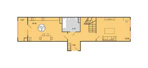 2-к квартира, строящийся дом, 125м2, 5/6 этаж