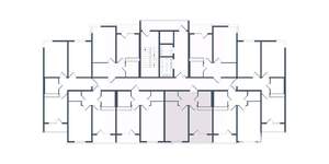 1-к квартира, вторичка, 41м2, 12/20 этаж
