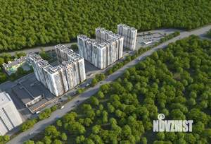 1-к квартира, строящийся дом, 33м2, 16/16 этаж