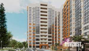 2-к квартира, строящийся дом, 69м2, 8/12 этаж