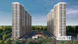 2-к квартира, вторичка, 52м2, 22/22 этаж