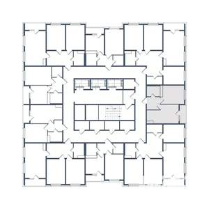 1-к квартира, вторичка, 41м2, 4/20 этаж