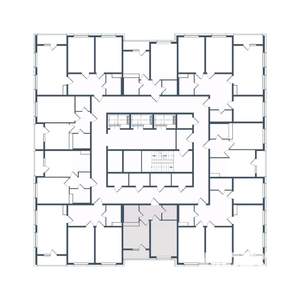 1-к квартира, вторичка, 39м2, 5/20 этаж