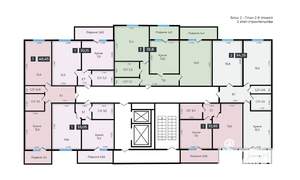 1-к квартира, вторичка, 40м2, 5/16 этаж