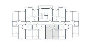 1-к квартира, вторичка, 41м2, 9/20 этаж
