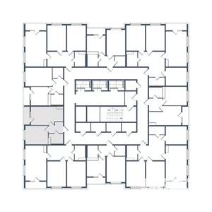 1-к квартира, вторичка, 40м2, 16/20 этаж