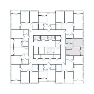 1-к квартира, вторичка, 41м2, 9/20 этаж