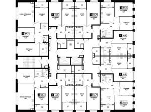 2-к квартира, вторичка, 54м2, 9/24 этаж