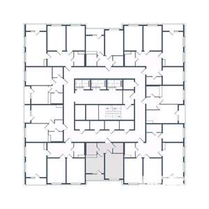 1-к квартира, вторичка, 39м2, 7/20 этаж