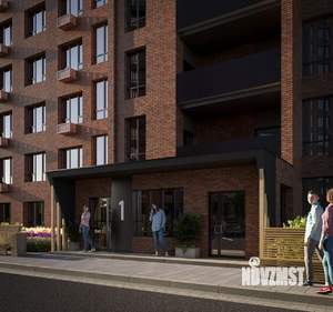 1-к квартира, строящийся дом, 41м2, 17/19 этаж