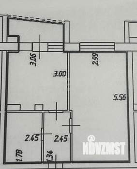 1-к квартира, вторичка, 33м2, 5/12 этаж