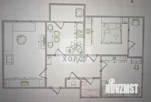 3-к квартира, вторичка, 76м2, 2/16 этаж