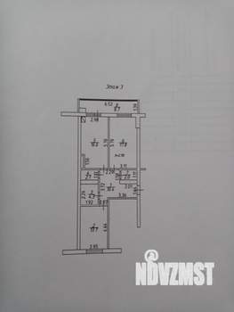 2-к квартира, вторичка, 67м2, 3/8 этаж