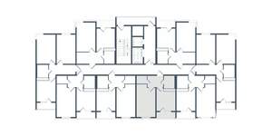 1-к квартира, вторичка, 41м2, 5/20 этаж