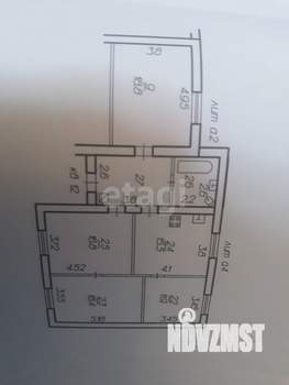 4-к квартира, вторичка, 100м2, 1/1 этаж