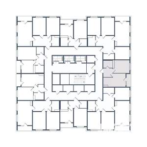 1-к квартира, вторичка, 41м2, 5/20 этаж